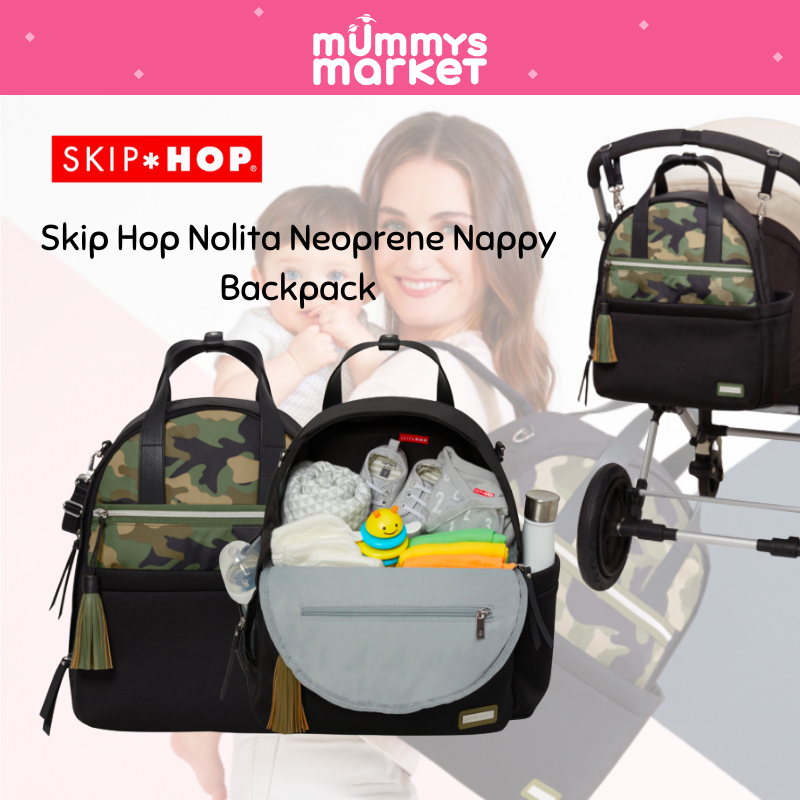 Skip Hop Nolita Neoprene Nappy Backpack - Camo